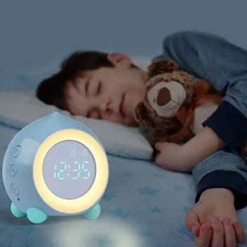 Copii Ceas cu Alarmă Digital Răsărit Simulator Electronic de Ceasuri pentru Desktop Home Deco Reloj Despertador Birou Deco Часы Электро