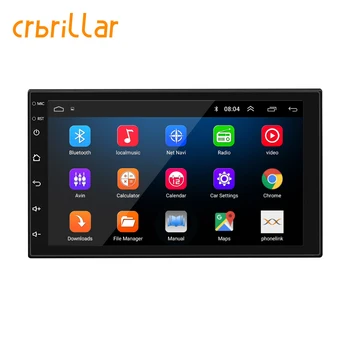 Crbrillar Android 9.1 2 Din radio Auto Multimedia GPS Player 2DIN 2.5 D Universal Pentru VW, Nissan, Hyundai, Kia, toyota LADA Ford 2din