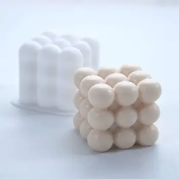 Cubul lui Rubik 3D Tort Mousse de Mucegai Silicon Ciocolata de Copt Mucegai Tort Desert DIY Decorare de Arta Prăjituri Meserii Lumânare Face Supp