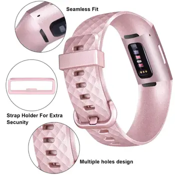 Curea din silicon pentru Fitbit Charge 4 benzi de Înlocuire watchband Charge4 SmartWatch Sport moale Bratara Fitbit Charge 3 SE trupă