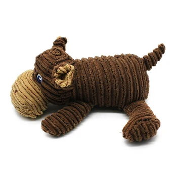 Câine Jucării De Ros, Pantaloni De Catifea Cord Elefant Bovine În Formă De Pluș Jucărie Interactiv Pentru Muscatura Rezistent