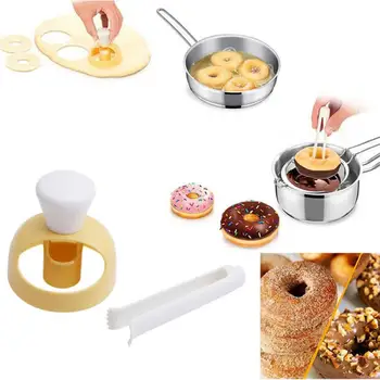 De Calitate alimentară Gogoasa Mucegai Tort DIY Donut de Decorare Simplu Filtru de Mucegai Tort Pâine Deserturi Filtru de Copt Furnizează Instrumente de Bucatarie