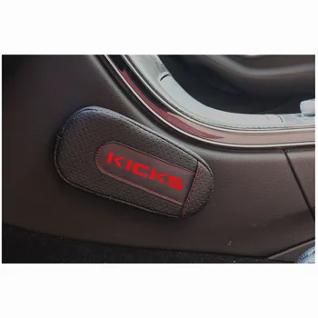 De înaltă Calitate din Piele Pernă Picior Genunchi Pad Portiera brațul pad Interior Accesorii Auto Pentru Nissan Lovituri