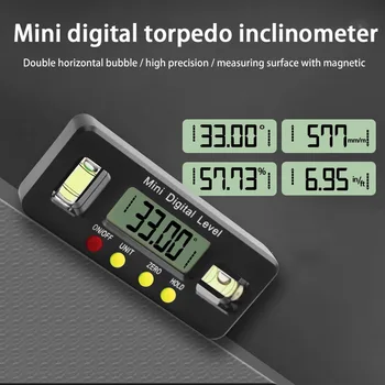 Digital Electronic De 360 De Grade Înclinometru Digital Instrument De Măsurare Magneți Portabil#2
