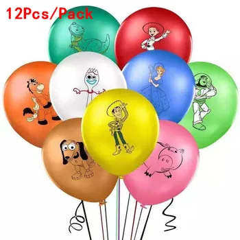 Disney 12inch de Desene animate Toy Story balon Buzz Lightyear latex ballon Copil de Dus la Petrecerea de Ziua Decor Erou tema copii cadou