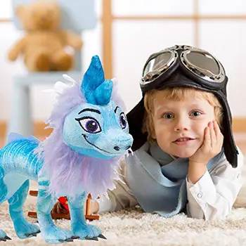 Disney Dragon Animale Împăiate de Pluș, Păpuși, Jucării Figura Anime Raya și Ultimul Dragon Jucărie de Pluș Pentru Copii Ziua de nastere Cadou de Crăciun