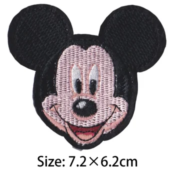 Disney Mickey Minnie Desene animate Fier pe Haine Brodate patch-uri Pentru Haine Copii Umbreon Pânză Autocolante Îmbrăcăminte Aplicatii