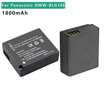 DMW-BLG10 DMW-BLG10E BLG10 BLG10PP BLE9 BLE9E 1800mAh Baterie pentru Panasonic Lumix DMC GF6 GX7 GF3 GF5 ZS100 ZS60 LX100 GX85