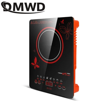 DMWD Electric Magnetic de Inducție Aragaz Impermeabil Oală Fierbinte Cuptor Cuptor de Aragaz de Bucătărie Hotpot Încălzire Aragaz 2200W UE NE