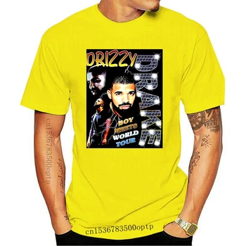 Drizzy DRAKE T-Shirt,Drizzy DRAKE Design vestimentar Element Fierbinte Drizzy DRAKE Maneca Scurta Bumbac T-Shirt