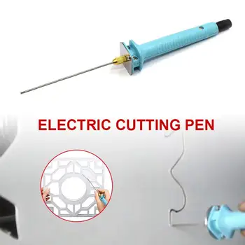 Electric De Tăiere Pen Electric Polistiren Pix Cu Fir Cald Cuțit Instrument De Instrumente Artizanale Kit Set Cutter
