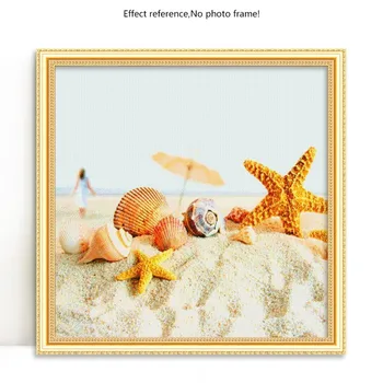 EverShine 5D Diamant Pictura Peisaj cu cruciulițe Diamant Broderie Plină Pătrat Pietre Shell Imagine De Pietre Cadou