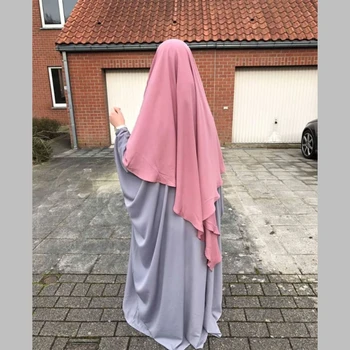 Femeile burqa hijab, niqab abaya Voal Deasupra capului Rugăciune Haine Arabe Ramadan Șal Împachetări Capac Eșarfă Dubai Turcia Musulmani Khimar