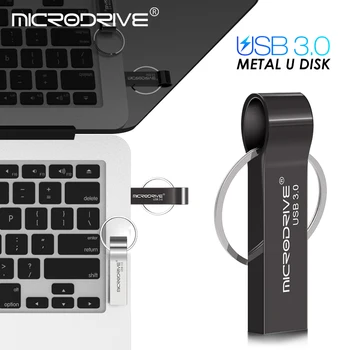 Fierbinte de vânzare metal mini Pen Drive 3.0 metal Unitate Flash USB de 128GB 64GB 32GB de mare viteză 16GB 8GB 4GB de memorie Flash USB3.0 Stick