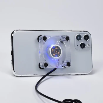 Fierbinte Mini Telefon Mobil Ventilatorului de Răcire Silicon ventuza Jos de Încărcare USB de Răcire Artefact