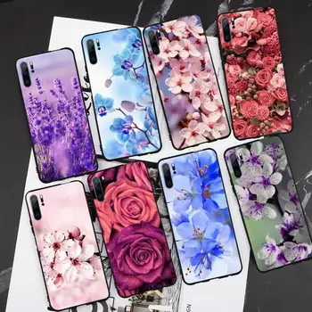 Floare Trandafir Bujor Cazul în care Telefonul Pentru Huawei P20 P30 P40 lite Pro P Inteligente 2019 Mate 10 20 Lite Pro Nova 5t