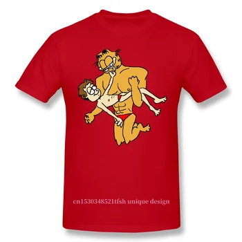 Garfield Odie de benzi Desenate Jon Arlene Pooky 2021 New Sosire T-Shirt Jon Avea O Aur Gaytime Design Unic Crewneck Bumbac pentru Barbati