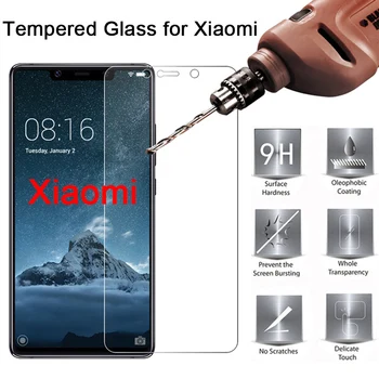Geam Transparent pentru Pocophone F1 Ecran Protector Scos HD Film de Telefon pentru Xiaomi Mi 6 5S Plus 5 4 3 2 4i 4C 4S