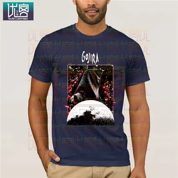 Gojira Sumbre Luna t-shirt Trupa de Metal tricou Nou Haine Populare tricou Crewneck din Bumbac Tricouri de Epocă Echipajul Gât