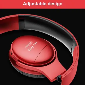 H1 Pro Wireless Casti HiFi Stereo Gaming Headset Bluetooth-compatibil 
Pliabil Căști Cu Microfon Suport TF Card Casti