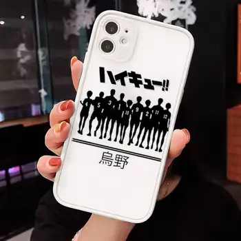 Haikyuu volei băiat Hinata atacuri Anime Cazuri de Telefon Mat Pentru iPhone 12 Mini 11 XR Pro XS Max 7 8 Plus X PC Greu Capacul din Spate