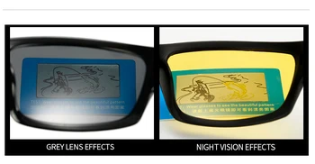HOOLDW Polarizat ochelari de Soare Barbati de Noapte Viziune Ochelari de Designer de Brand Femei Galben de Conducere de Noapte Anti-orbire Ochelari de Soare ochelari