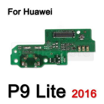 Incarcator USB Pentru Huawei P30 P40 Pro P8 P9 P10 Lite 2017 Plus Placa Port Conector de Microfon PCB Dock de Încărcare Cablu Flex