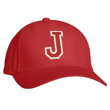 J scrisoare șapcă de Baseball Cadou de Ziua Alfabetului Hiphop Style Design Pălărie