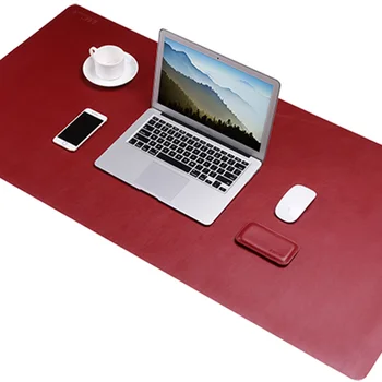 Jing Masă Laptop Birou Pad 120x60cm Piele PU Gaming Mouse Pad Dublu Față de Design de Calculator Protector Pentru Birou și Acasă