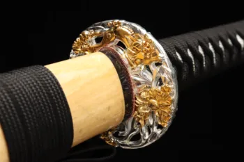 Katana Real de 40 inch 1060 din oțel carbon de înaltă durabil Japoneză sabie de samurai sabie ascuțită sabie de samurai