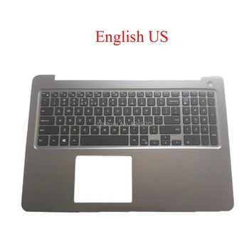 Laptop zonei de Sprijin pentru mâini Pentru DELL Pentru Inspiron 15 5565 5567 P66F 0PT1NY PT1NY Gri cu limba engleză tastatură SUA majuscule noi