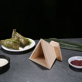 Lemn Zongzi Mucegai DIY Mâncare Tradițională Chineză Găluște de Orez Budinca de Orez realizarea de Forme Triunghiulare, Trapezoidale ÎMBRĂȚIȘARE