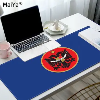 Maiya Albania flag 2020 Nou mari de gaming mousepad L XL XXL gamer mouse pad Dimensiunea de Joc Pad Tastatură pentru Gamer