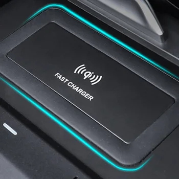 Masina 10W Încărcător Wireless QI Placă de Încărcare Wireless Încărcător Mobil Accesorii pentru BMW X3 X4 G01 G02 2018-2020