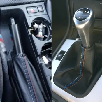 Masina Schimbătorului de Viteze Manual frâna de mână Gaiter Butonul de Schimbare pentru BMW E36 E46 E30 E34 M3, Z3 Seria 3 Accesorii Coafura