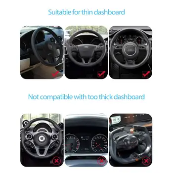 Masina Telefon Titularul de Telefon Mobil în Mașină GPS tabloul de Bord Suport Pentru iPhone 11 XR 7 Samsung Xiaomi Universal 360 de Montare Suport stativ