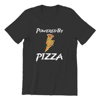 Men ' s T-shirt Alimentat De Pizza Bărbați Pizza Rece T-Shirt din Bumbac Cupluri de Potrivire Grafic Anime Hip-Hop Tricouri 32296