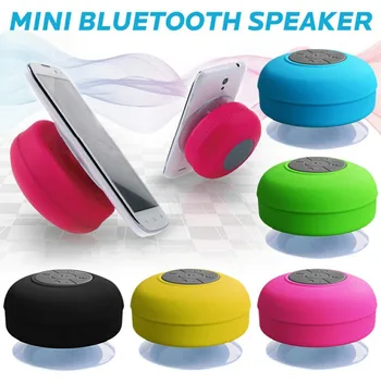 Mini Difuzor Bluetooth Wireless Portabil Impermeabil Duș Difuzor pentru telefon MP3 Bluetooth Receptor Mână Liberă Boxe Auto