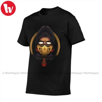 Mortal Kombat Tricou Grafic de Bumbac T-Shirt Mâneci Scurte de Vară Amuzant Tee Shirt Mens Mare 4XL
