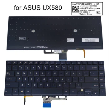 NE iluminare tastatura pentru ASUS Zenbook UX530 UX550 UX580 UX530UX UX530UQ UX580G engleză laptop tastaturi 0KNB0 4629FS00 4627US00
