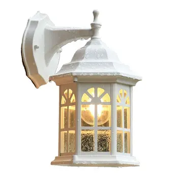 Nordic lămpi și felinare simple, balcon, lampă de perete impermeabil în aer liber terasă lampă de perete villa aer liber coridor de decorare store