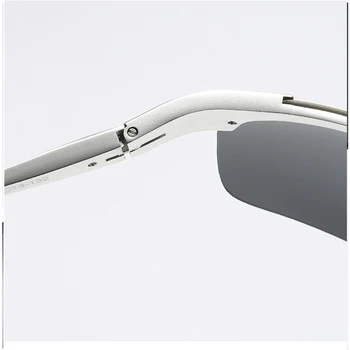 Nou Lux Aluminiu Magneziu Polarizat ochelari de Soare Pentru Barbati Ochelari de Sport de Conducere Ochelari de Soare de Înaltă Calitate, de sex Masculin UV400 Ochelari