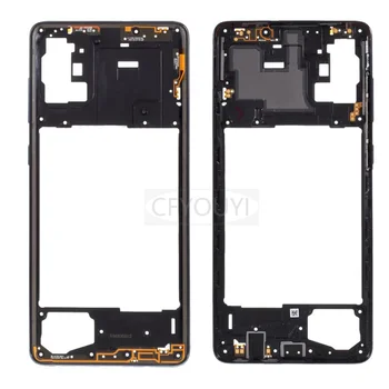Nou Pentru Samsung Galaxy A71 SM-A715 A715 Plastic Mijlocul Plăcii Cadru de Reparare Parte