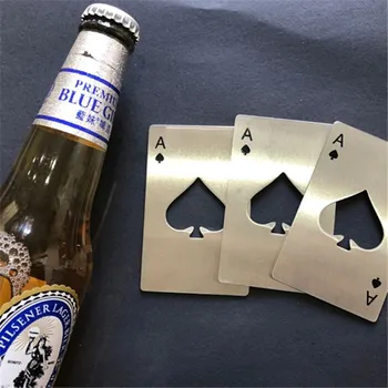 Nou Stil De Joc De Cărți De Metal De Poker Carte De Joc Impermeabil Blackjack Carte De Joc Aruncarea Card De Argint Durabil Poker Deschizator De Sticle