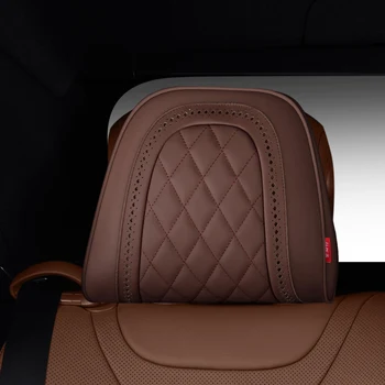 Noua piele Napa Auto Tetiera Suport Gat Seat / Pentru Mercedes Maybach Design S Class Auto Universal Perna Gât Restul Perna