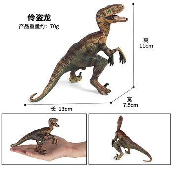 Noua Simulare Solid Animale Cifre Realiste PVC Dinozaur Acțiune Statică Model de Colectie Papusa jucărie de Învățământ pentru copii Cadouri