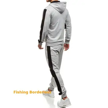 Nouă Primăvară Daiwa Costume De Pescuit În Aer Liber Respirabil Complet Maneca Pescuit Hanorac Elastic Pantaloni Sport Set Bărbați Pescuit-Haine