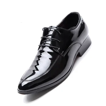 Nouă Primăvară de Afaceri Rochie Pantofi Bărbați Dantela-up Pantofi Casual Pantofi eleganți Bărbați