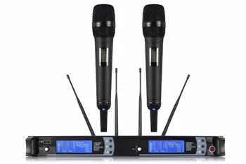 NTBD Acasă KTV Petrecere de Performanță Etapă Vorbesc Rap Ancora M9100 Profesional Dual Microfon fără Fir 2 Canale 2 handheld Dinamic