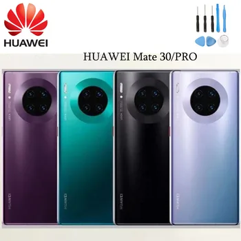 Oficial Huawei Mate 30/30 Pro Sticlă Baterie Capac Spate + Camera Obiectiv Cadru Portieră Spate De Locuințe Caz Piesă De Schimb +Instrumente Gratuite